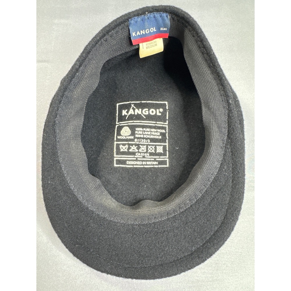 Vintage Kangol Wool 504 Flat Cap Medium Streetwear Y2K Fashion Hat
